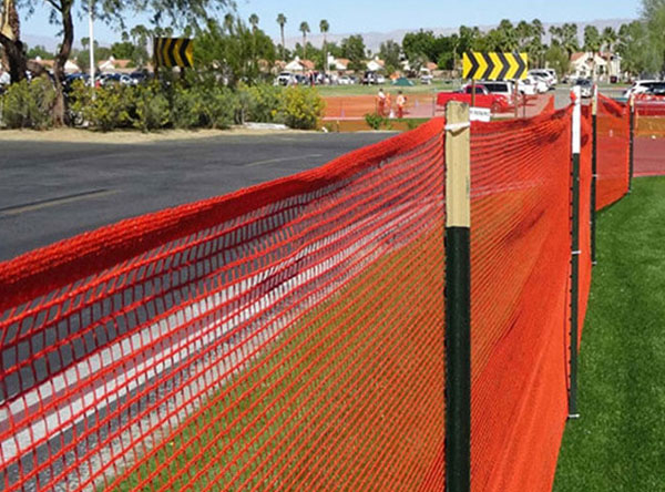 Plastic Warning Safety Fence