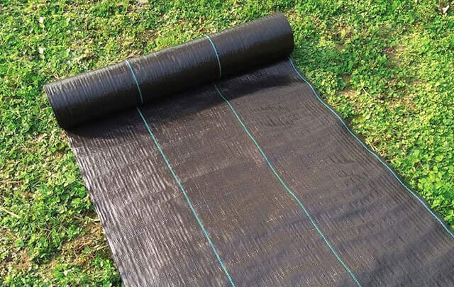 ground cover fabric for clean ground application