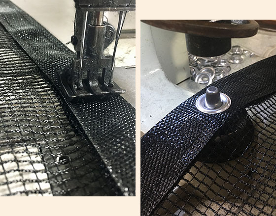 Sewing nets
